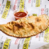 Panzerotti · 10' pizza filled with pizza sauce, mozzarella and choice of toppings, then turned over and b...