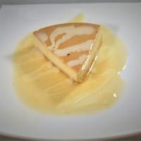 Flan · Creme caramel. Flan is a sweet dessert that is prepared with whole eggs, milk, sugar, and va...