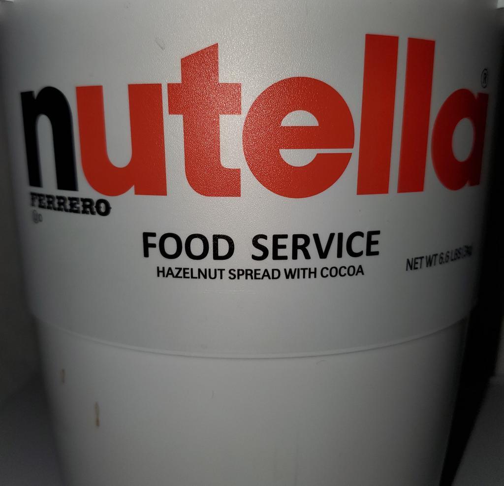 NUTELLA · TOPPING
