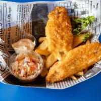 1 Piece Scott's Fish and Chips · 5 oz.