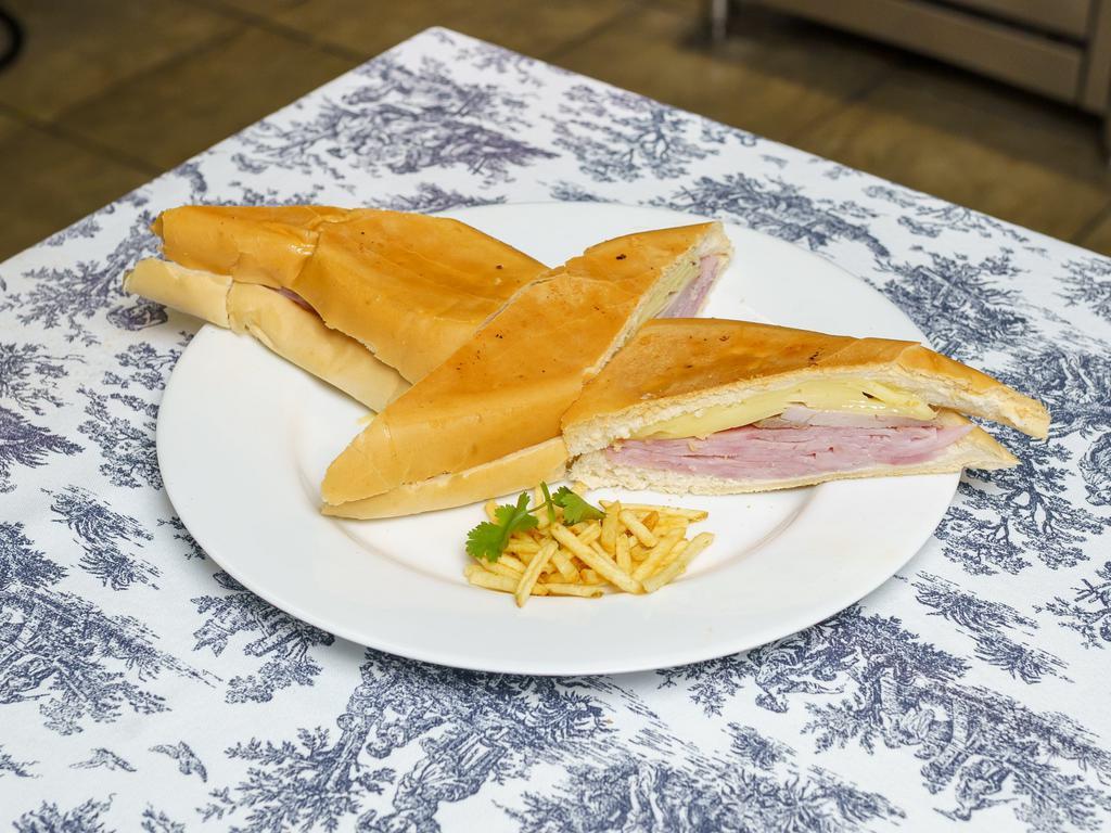 Sandwich Cuban special  · Ham and cheese sandwich. 