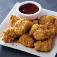 Plain Chicken Dippers (10 pcs) · 10 tenders. Boneless chicken with your choice of dipping sauce.