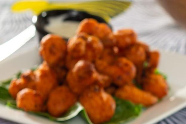 Spicy Fried Cauliflower · Make it vegetarian for no extra charge.