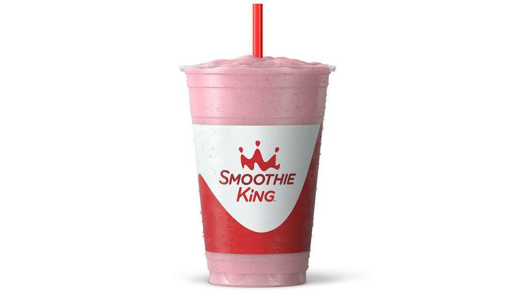 Strawberry Lean 1 Smoothie · Strawberries and lean1 protein. Blended to replace a meal.