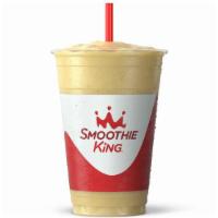 Banana Original High Protein Fitness Blend Smoothie · Bananas, whey protein, protein blend and almonds. Blended to replace a meal.