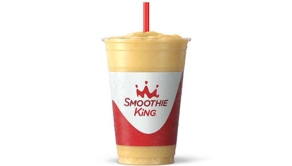 Banana Boat Smoothie · Bananas, vanilla frozen yogurt, raw cane sugar and protein blend. Blended to replace a meal.