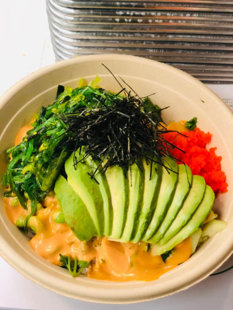 Create Your Own Poke Noodle Bowl · Includes zucchini noodle.