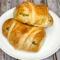 Ham, Cheese and Jalapeno Croissant · 