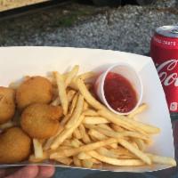 #22 Chicken Nuggets, French Fries, Soft Drink Can · Chicken Nuggets, French Fries, Soft Drink Can