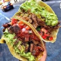 Taco · Grilled Steak or chicken , all comes with Pico de Gallo, and Guacamole Sauce
Berrian meat co...