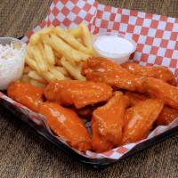 Bone-In Traditional Wings · PARTY WINGS Served with Fries.