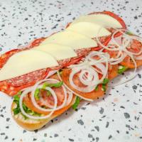 Italian Sub · Served with Salami, Capicola, Ham and the rest of your choices 