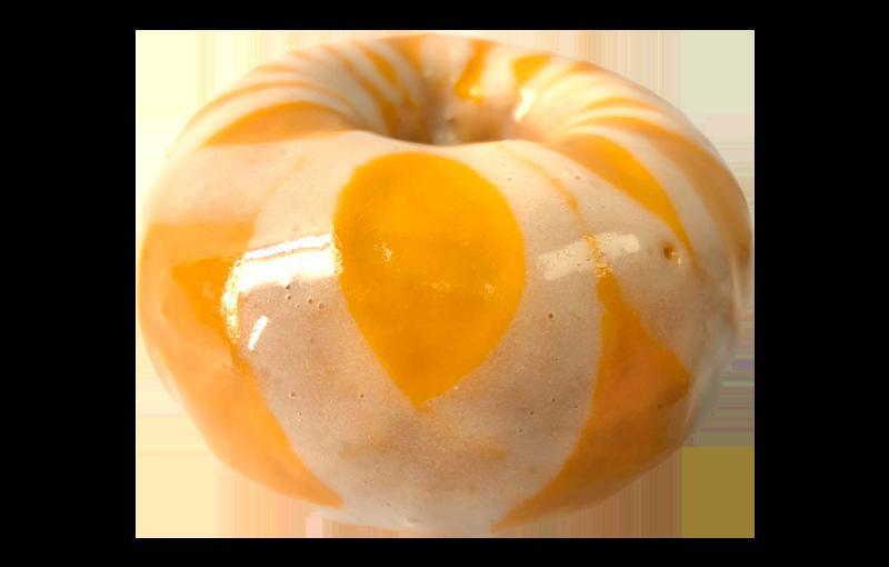 Umpa Lumpa Wet Dreamcicle · Orange glaze blanketed by cream cheese. 
