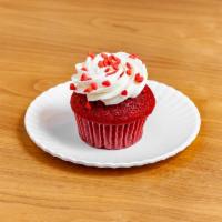 Red Velvet Cupcake · Select the frosting - comes with sprinkles