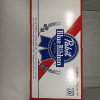 PBR. 18 pack 12oz cans. · Must be 21 to purchase. 18 pack 12oz cans. Pabst Blue Ribbon