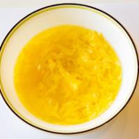 S2. Egg Drop Soup · Soup that is made from beaten eggs and broth.