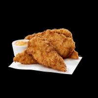 Chick-fil-A Chick-n-Strips® · Boneless chicken tenders seasoned to perfection, freshly breaded and pressure cooked in 100%...