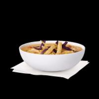 Chicken Tortilla Soup · Shredded chicken breast with navy and black beans in a white creamy soup base with a perfect...