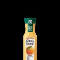 Simply Orange® · 100% pure-squeezed, pasteurized Orange Juice. 