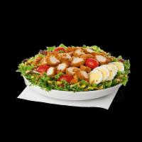 Cobb Salad · Chick-fil-A® Nuggets, freshly breaded and pressure-cooked, sliced and served on a fresh bed ...