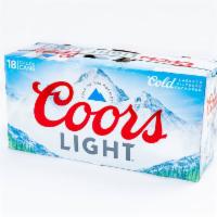 Coors Light Can 12 oz. 18 Pack · Must be 21 to purchase.