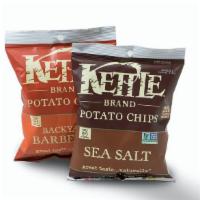 Sides (Chips, Popcorn & Cookies)|Kettle Chips - Sea Salt · Kettle Sea Salt chips have bold flavor and hearty crunch and are made from all natural, real...