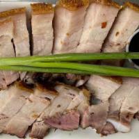 Roast Pork Belly 1/2 lb. · Cooked over dry heat. 