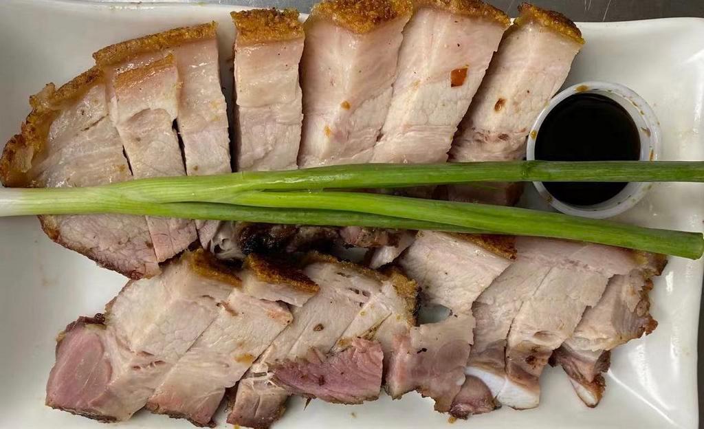 Roast Pork Belly 1 lb. · Cooked over dry heat. 