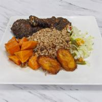JERK CHICKEN ONLY- SMALL · It is Jamaica to the bone… Aromatic, smoky & bursting with spices and flavor.  All of the tr...
