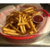 French Fries Basket · Basket of French Fries. Served with Ketchup.