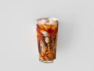 Iced Caffe Mocha · Our medium roast espresso with your choice of milk with our premium chocolate on top of ice.