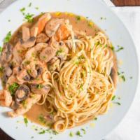 Marsala · Wild mushrooms and Marsala wine. Served with choice of side.