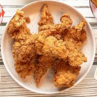 Chicken Tenders · Hand-breaded fresh chicken breast tenderloins.