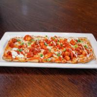 Build Your Own Flatbread · Choice up to 3 toppings. Each additional topping for an additional charge.