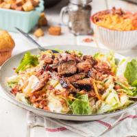 Dave's Sassy BBQ Salad · Choice of Georgia Chopped Pork,
Texas Beef Brisket or Chicken (BBQ
pulled, grilled or crispy...