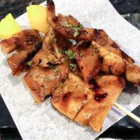 Chicken Skewers · 2 Skewers per order. Made with halal poultry.
