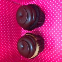 Decadent Fudge Cupcake · Chocolate or vanilla cake topped with our fudge frosting (please specify cake flavor)
