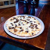 Mushroom Lovers Pizza · Parmesan sauce, mozzarella cheese, mushroom, mushroom, mushrooms.