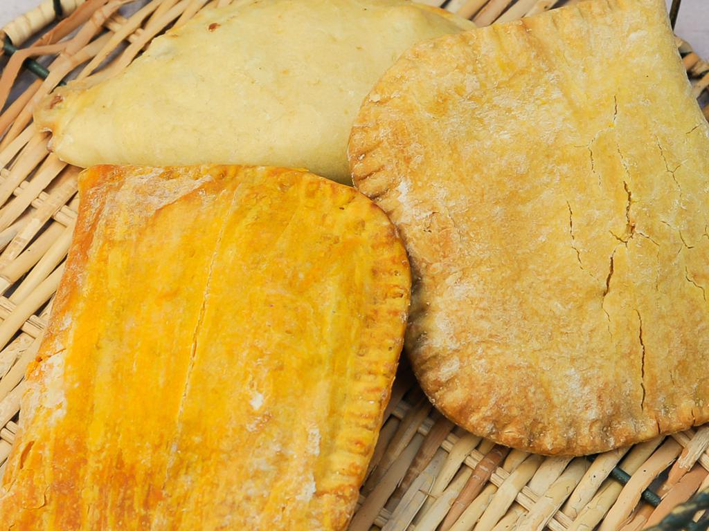 Jamaican Patties · Filled with beef or chicken. 