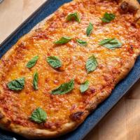 Margherita  Pizza 1Ft · homemade organic pizza sauce, mozzarella, organic basil on our artisan, hand pulled, neapoli...