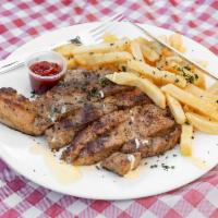 Pork Chop Plates · Comes with fries, or mash potatoes. 