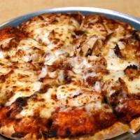 Chicken Shawarma Pizza · Extras for an additional charge.