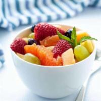 Fruit Salad · 16 oz. of assorted fruits like melon, strawberries, grapes and pineapple. Add a chocolate to...