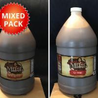 Mixed 4 Gallon Pack Sweet and Spicy & Classic · This is the perfect mix of Aunt Mildred's Southern style sweet and spicy BBQ sauce and class...