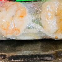 Shrimp Spring Rolls · Shrimp, lettuce, bean sprouts, carrots, cucumber, and vermicelli noodles wrapped in rice pap...