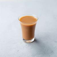London Fog Tea Latte · English Earl Grey black tea infused with your choice of steam milk.