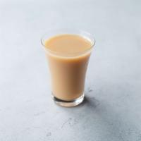 Vanilla Spice Chai Tea Latte · Vanilla spice chai tea infused with your choice of steam milk.