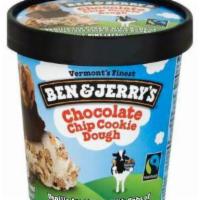 Ben & Jerry Chocolate Chip Cookie Dough Ice Cream -Pint · Vanilla Ice Cream with Gobs of Chocolate Chip Cookie Dough
We knew we were onto something bi...