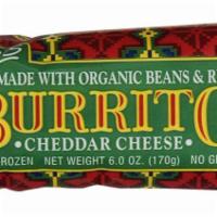 Amy's Cheddar Cheese, Bean and Rice Burrito, Frozen · my's Frozen Bean & Cheddar Cheese Burrito is a quick, simple and oh-so-satisfying meal. This...