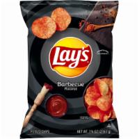 Lay's Barbecue Potato Chips, 7.75 Oz Bag · The tangy taste of Lays Barbecue Flavored Potato Chips, 7.75 oz., offers the perfect, iconic...